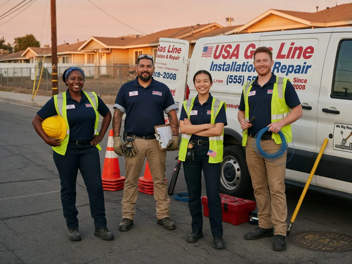 Gas Line Installation company in Missouri City, TX